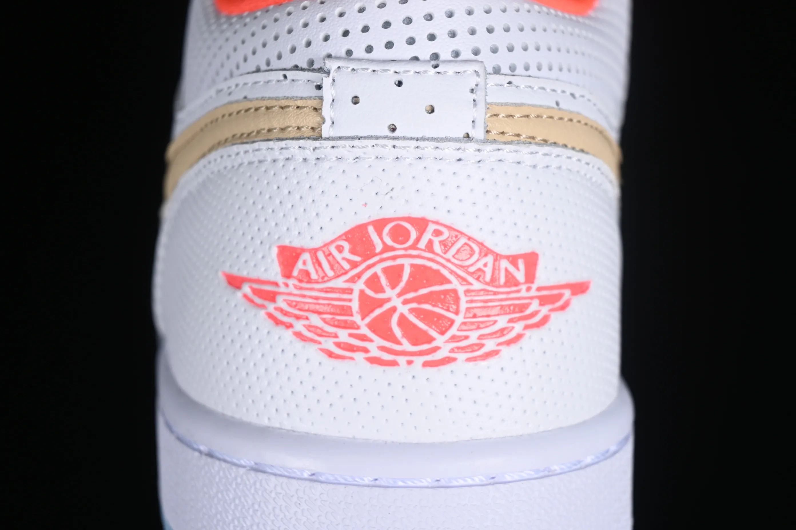 All categories Air Jordan Jordan series basketball shoes Air Jordan 1 Low Air Jordan 1 Low AJ1 Joe 1 white sesame low-top cultural and leisure sports sneakers DC9509-100